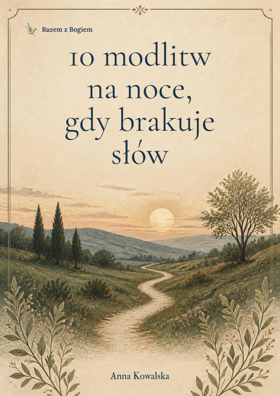 Okładka ebooka 10 modlitw na noce, gdy brakuje słów